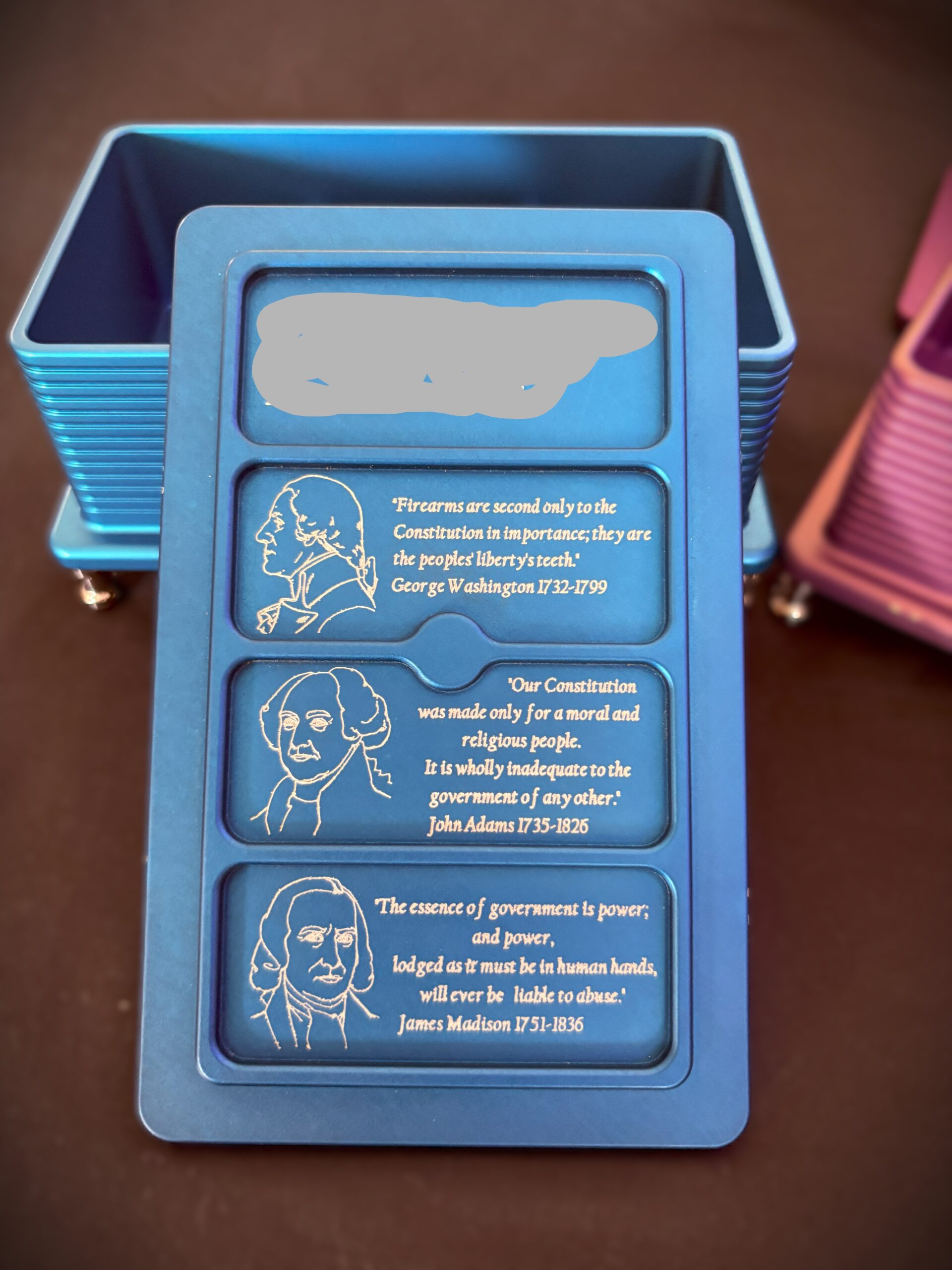 Founding Fathers Treasure Box
